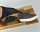 Универсальный кухонный нож шеф повара Sonmelony Santoku Kitchen 28 см нож топорик из нержавейки (RT5-157) - изображение 4