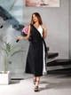 Fashions • Женское летнее платье "Неонила" Fashions 50-52 черно-белый (9248-бр-мо) - изображение 1