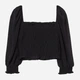 Топ жіночий H&M 0925916_чорна M Чорний (KZ2000001504826_KAY2000001504826) - зображення 1