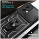 Чохол Camshield з кільцем-підставкою на Motorola G84 (black) - зображення 6
