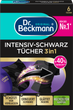 Серветки проти передачі та відновлення чорного кольору та тканини Dr. Beckmann Intensiv Schwarz Farb- & Schmutzfangtücher 6 шт/уп - изображение 1