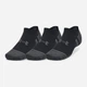 Набір чоловічих шкарпеток коротких Under Armour Performance Tech NS 1379503-001 XL 3 пари Чорний (196884005382) - зображення 1
