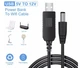 Підвищуючий перехідник кабель для роутера 12V Linktech USB 5V to 12V DC 5.5x2.1 - зображення 3
