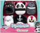 Набір м'яких іграшок Squishmallows Squishville Black and White Squad 6 шт (0191726877035) - зображення 1