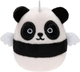 Набір м'яких іграшок Squishmallows Squishville Black and White Squad 6 шт (0191726877035) - зображення 4