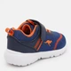 Детские кроссовки для мальчика Kangaroos 02078-4131 23 Dknavy/Neon Orange (4061578671272) - изображение 4