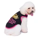 Футболка для собак "Princes" Black Size XS - изображение 2