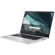 Ноутбук Acer Chromebook CB314-3H 14" FHD IPS, Intel P N6000, 8GB, F128GB, UMA, ChromeOS, сріблястий - зображення 6