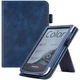 Чехол Galeo Vertical Leather Stand для Pocketbook 606, 616, 617, 618, 627, 628, 632, 633 Navy Blue - зображення 1