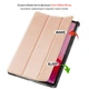 Чохол Slimline Portfolio для Lenovo Tab M11 TB330FU, TB330XU / Xiaoxin Pad 2024 Rose Gold - изображение 5