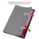 Чохол Slimline Portfolio для Lenovo Tab M11 TB330FU, TB330XU / Xiaoxin Pad 2024 Grey - изображение 5