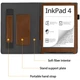 Чохол Galeo Vertical Leather Stand для Pocketbook Inkpad 4 743G, Inkpad Color 2 743C Brown - изображение 3