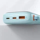 Повербанк 20000 мАгод 20Вт USB Lightning блакитний Baseus Qpow PPQD030003 - зображення 3