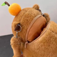 Мягкая игрушка плюшевая Капибара-рюкзак 33см Capybara Plush Backpack, Velice - изображение 4