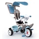 Детский 3-колесный велосипед Smoby Baby Balade plus Blue, 741400 - изображение 1