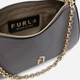 Сумка крос-боді через плече жіноча з натуральної шкіри Furla Primula mini C.Body Double Strap WB00903BX12322491S90352491S Сіра (8050597374048) - зображення 4