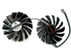 Вентилятор кулер для видеокарты MSI GTX 950 960 970 980 R9 380 390 Gaming 95 мм PowerLogic PLD10010S12HH (PLD10010B12HH) комплект 2 шт (№34) - изображение 2