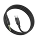Перехідник Borofone BL18 Silicone AUX 3.5mm/Type-C кабель 1m Чорний - зображення 4