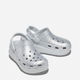 Дитячі крокси для дівчинки Crocs CR207834-SHIM 28-29 C11 Сріблясті (196265164998) - зображення 2