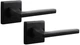 Ручка дверная ROSTEX KIRA H56 mov-mov SQUARE 38-45 мм универсальное Kira BLACK_MAT Комплект Черная (RST-5001790496) - изображение 1