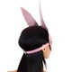 Шкіряна маска Кролика Art of Sex - Bunny mask, колір Розовий - зображення 2