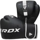 Боксерські рукавиці RDX F6 Kara Matte White 10 унцій (капа в комплекті) - изображение 4