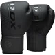 Боксерські рукавиці RDX F6 Kara Matte Black 10 унцій (капа в комплекті) - изображение 2