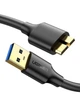 Кабель UGREEN US130 USB 3.0 A Male to Micro USB 3.0 Male Cable 2m (Black)(UGR-10843) (UGR-10843) - изображение 1