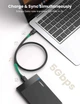 Кабель UGREEN US130 USB 3.0 A Male to Micro USB 3.0 Male Cable 2m (Black)(UGR-10843) (UGR-10843) - изображение 2