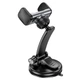 Тримач для мобільного HOCO CA111 pull clip suction cup car holder Black Metal Gray (6931474767196) - изображение 4