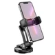 Тримач для мобільного HOCO CA111 pull clip suction cup car holder Black Metal Gray (6931474767196) - изображение 5
