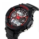 Наручные мужские часы Skmei S-Shock Red 0931R с кварцевым механизмом водостойкий - изображение 3