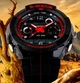 Наручные мужские часы Skmei S-Shock Red 0931R с кварцевым механизмом водостойкий - изображение 4