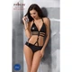 Боді монокіні під латекс LAMIS BODY black S/M - Passion Exclusive - зображення 3