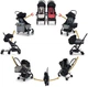 Прогулочная коляска Bumprider Connect3 Stroller Black-Navy (51284-2102) - изображение 15