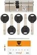 Цилиндр RB-Locks Keylocx DIN_KK 110 NST 45x65 CAM30 5KEY RB1 K04 Box Никель/Сатин (RAV-NE000253894) - изображение 7