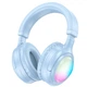 Навушники Bluetooth Hoco W48 бездротові накладні BT V5.3 400mAh гарнітура блютуз TF/AUX для мобільних пристроїв Блакитний - изображение 1