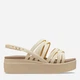 Женские сандалии Crocs Brooklyn Strappy Low 206751-2Y2 39-40 (W9) 25 см Bone (196265212958) - изображение 1