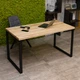 Стол для работы в стиле loft с дерева ясень ST-3220 1400/700 - изображение 1
