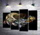 Модульная картина Цепь питания рыб на постере к программе "Savage Gear Fish" 100x73 см Модуль №3 (001006) - изображение 1