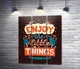 Модульная картина Позитивний напис: "Enjoy the Little Things" 81x100 см Модуль №2 (004142) - зображення 1