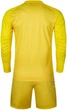Комплект вратарской формы детский Kelme ZAMORA II желтый 130 см 3803286.9716 - изображение 3