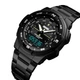 Мужские наручные спортивные часы Skmei 1370 Marshal Черные - изображение 2