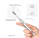 Звукова зубна щітка Medica+ ProBrush 7.0 Compact Silver - зображення 4