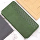 Шкіряний чохол книжка GETMAN Cubic (PU) для Xiaomi Redmi A3 Зелений - изображение 6