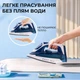 Праска з функцією відпарювання SOKANY SL-2055A з тефлоновою підошвою Синій - изображение 5