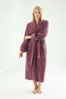 Женский халат Nusa 6895, фуксия 3XL - изображение 4