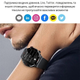 Смарт-часы PowerMe PowerWatch 7 series IPS-дисплей поддержка NFC встроенный микрофон фитнес-трекинг с мониторингом здоровья Black - изображение 6