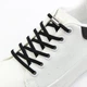 Еластичні шнурівки для взуття з фіксатором 2 штуки 100 см Elastic Lazy Shoelaces Black - зображення 6