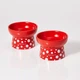 Керамическая миска Petkit Polka Dot Bowl Red - изображение 3